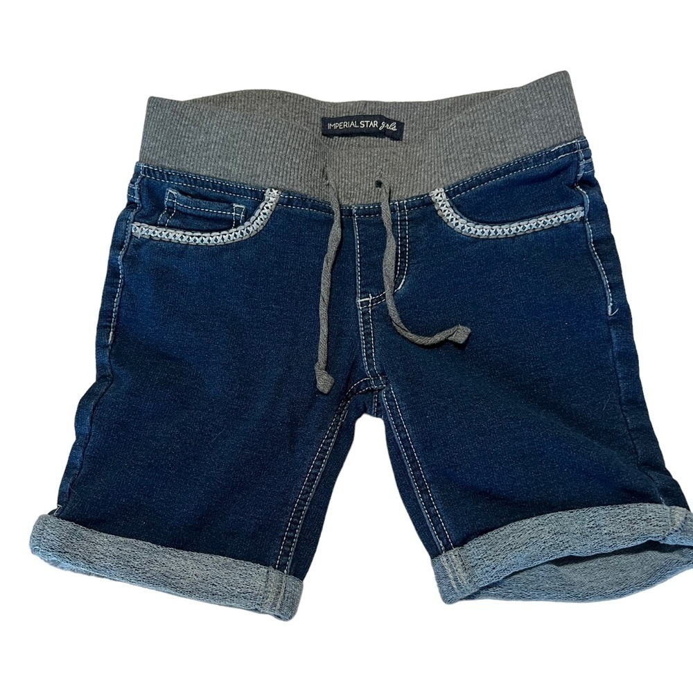 Girls Imperial Star Dark Fade Shorts size:7